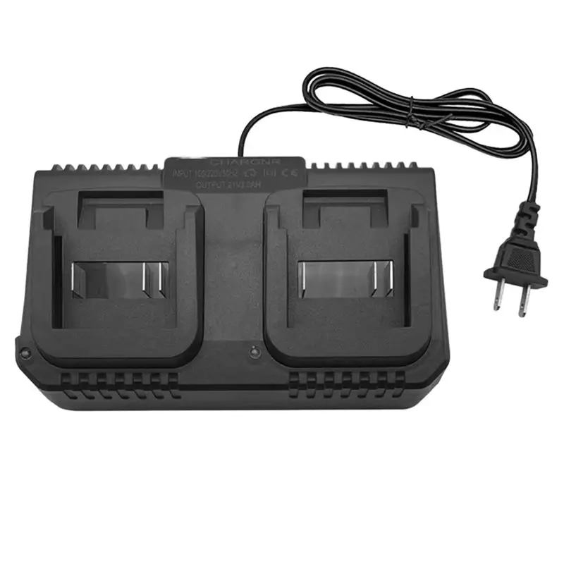 

【COMELY】Li- Battery Dual-Port For 18V Lithium BL1830 For Hong Song Fogo Lomvum Zhipu Jiangmi US US Plug