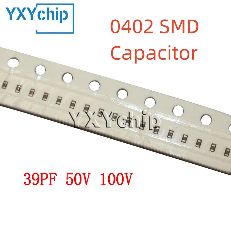 100PCS 0402 39PF 50…