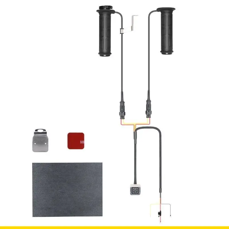 

SZCH 22mm Motorcycle Hand Heated Grips 6 Gear Electric Hot Heated Grip Fast Heating