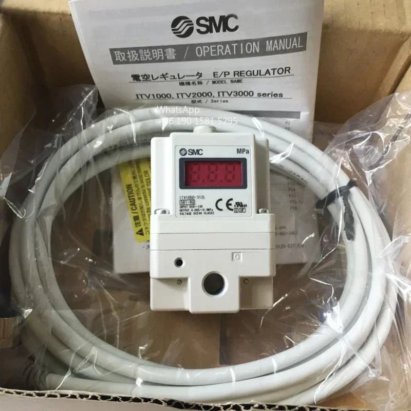 Original ITV1050-312L SMC Electronic Vacuum Regulator/ Electro-Pneumatic  Regulator for Pneumatic Equipment Control Air pressure