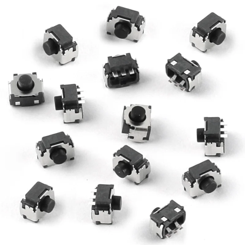 10/20/50PCS L R Micro Switch Button for Nintendo Switch Joy-Con/Lite/OLED Controller, SMD Tactile Repair Parts Only (No Tools)