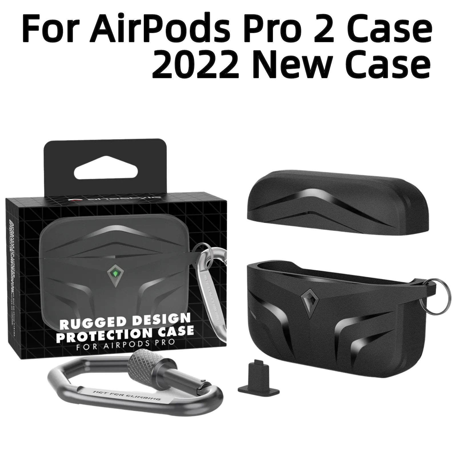 

Жесткий Чехол для AirPods Pro 2, прочный защитный чехол для наушников, аксессуары для AirPods Pro 2 Pro