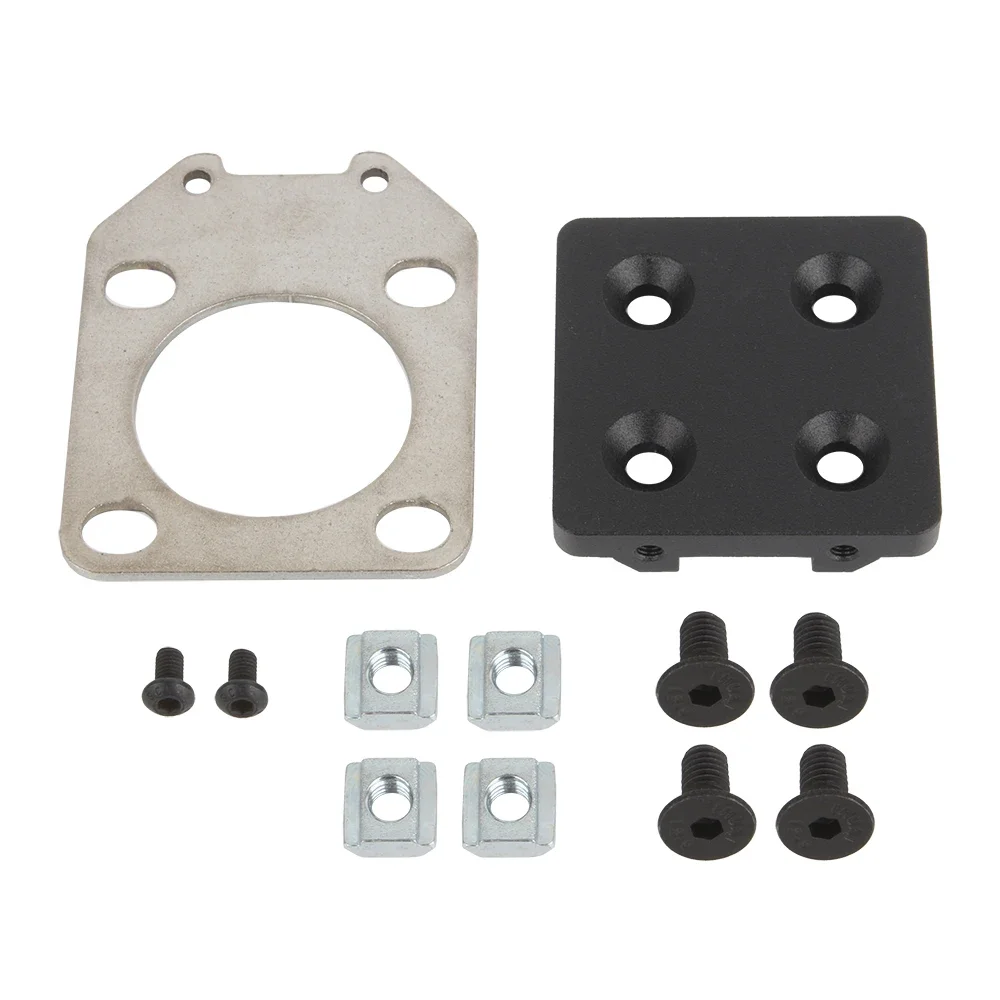 

3D Printer Accessories 2040 Aluminum Rectangular Connecting Plate Z-Axis Stepper Motor Fixing Plate Universal