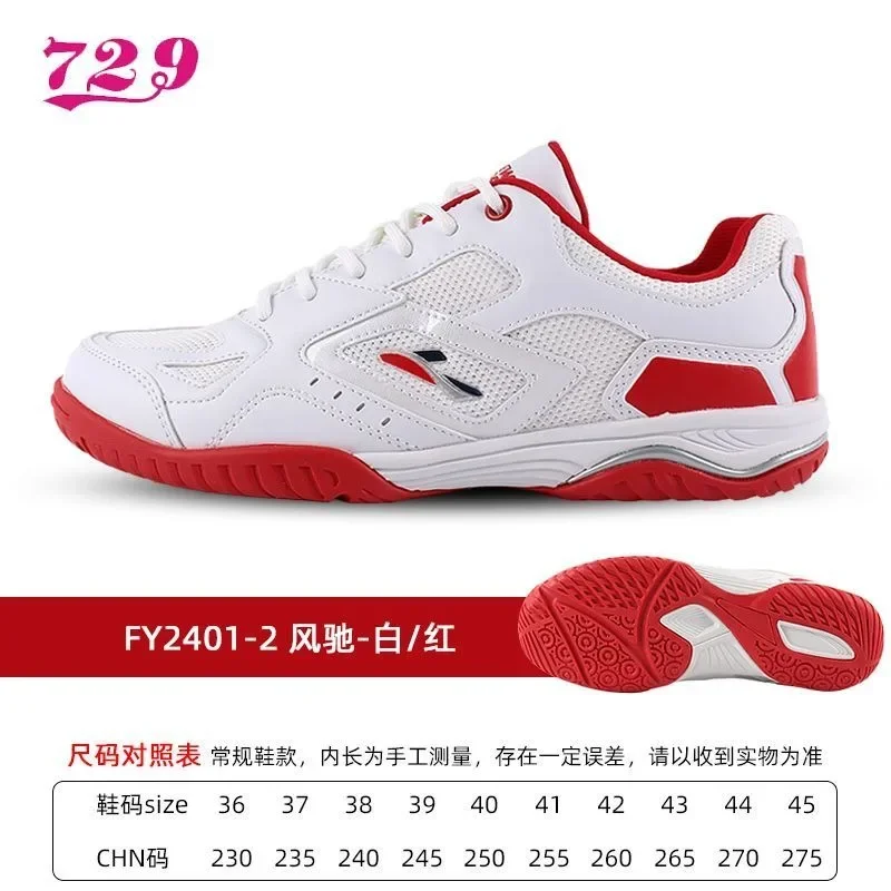 Original Brand Unisex Professional Table Tennis Shoe Top Quality Anti Slip Badminton Sport Shoe Designer Cool Couple Tennis Shoe