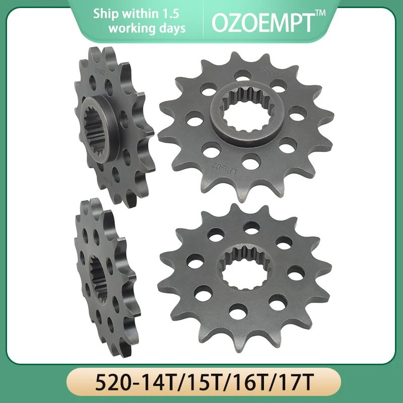 OZOEMPT（520-14T/15T/16T/17T）Motorcycle Rear Sprockets For G/a-sG/a-s 700 ES  22-24 700 SM  22-24