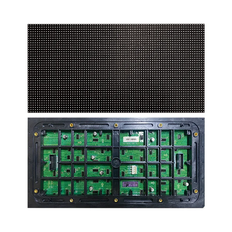 شاشة LED مثبتة على الحائط في الهواء الطلق P2.5 P4 نموذج ملصق رقمي عرض إعلاني الطوطم الحديث للمساحة الخارجية #6