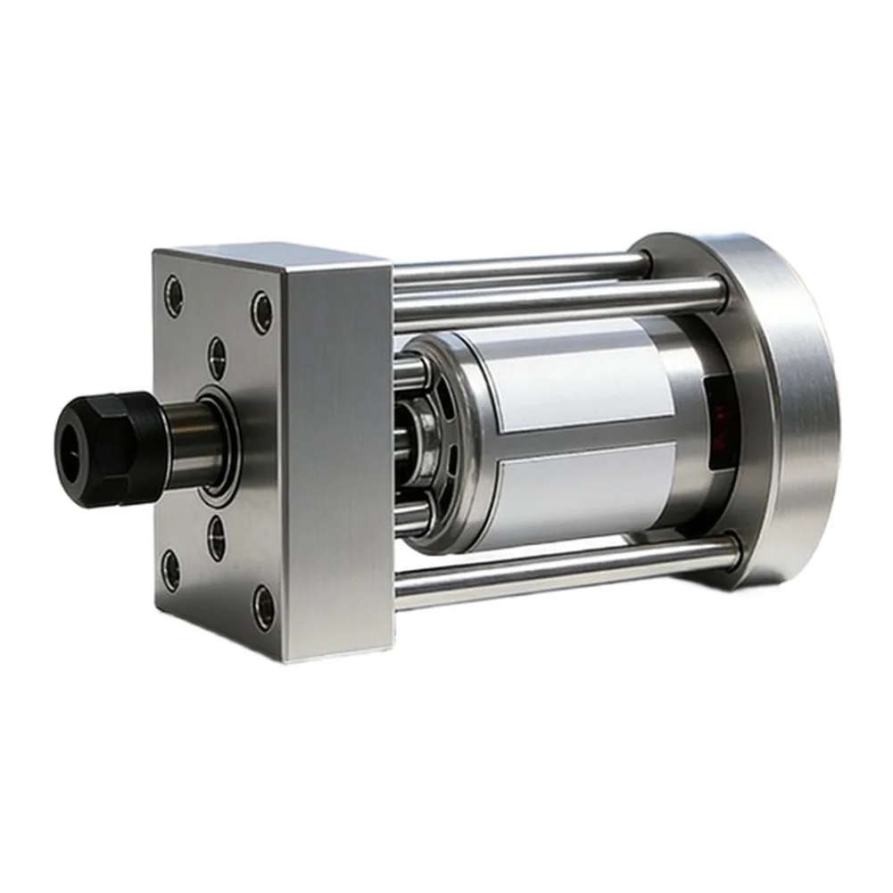 

Spindle Motor for Cork For Milling Trimming Chamfering and Sanding 96W 4000-9000 RPM ER11 Chuck 1-7mm Clamping