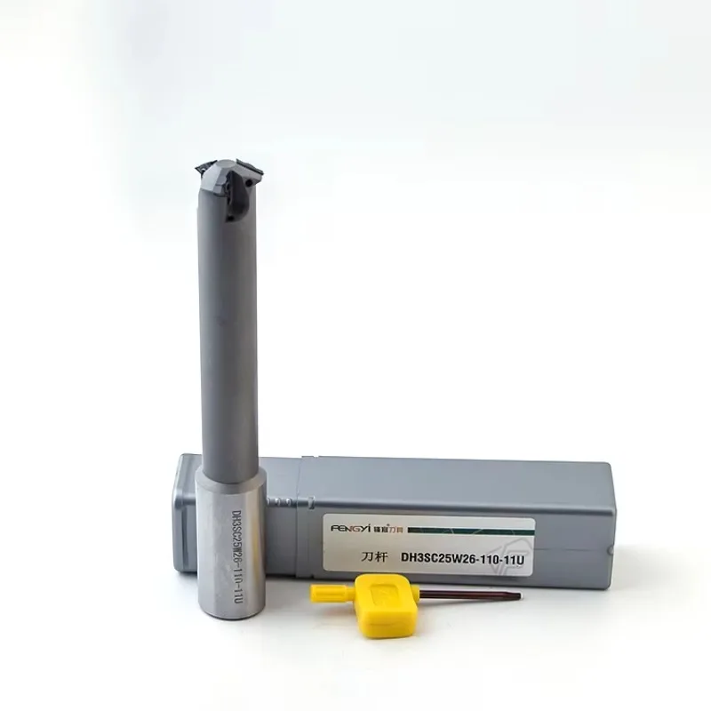 

Three-blade carbide tungsten carbide milling inserts, CNC mode, deep hole threading, PVD coating, 10 inserts per box.