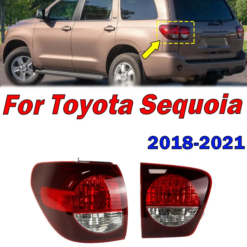 

81560-0C110 81550-0C110 For Toyota Sequoia 2018-2021 Car Accessories Tail Light Signal Lamp Rear Warinig Brake Light Assembly