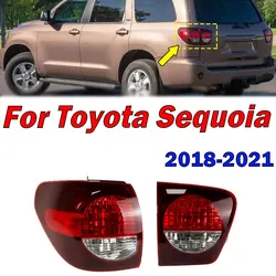 81560-0C110 81550-0C110 For Toyota Sequoia 2018-2021 Car Accessories Tail Light Signal Lamp Rear Warinig Brake Light Assembly