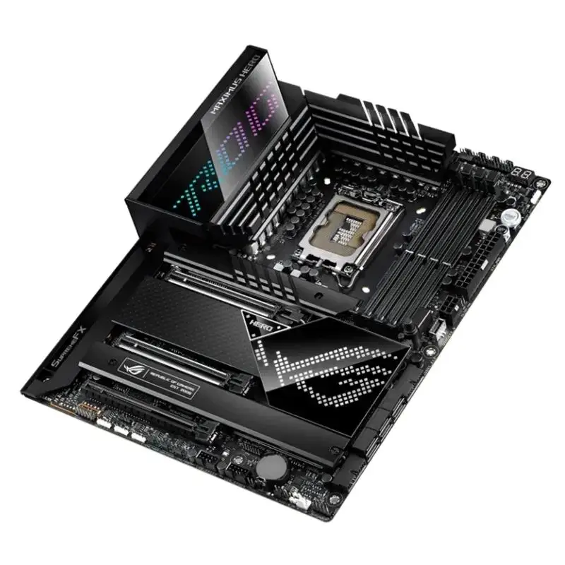 For ROG MAXIMUS Z690 HERO Motherboard 128GB HDMI PCI-E5.0 LGA 1700 DDR5 ATX Z690 Mainboard 100% Tested Fully Work TAN