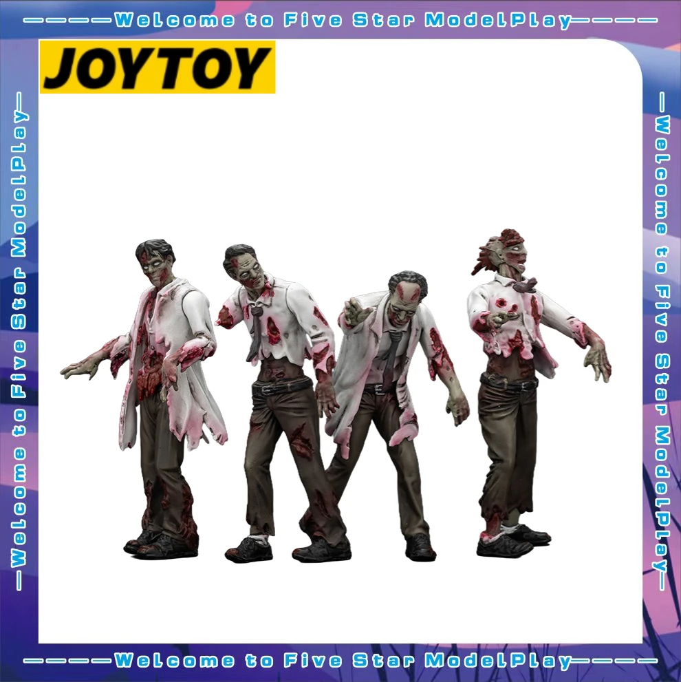 

【FS】Фигурка JOYTOY в масштабе 1/18: Зомби-учёный (мужской персонаж) из Dark Source, модель, игрушка, подарок