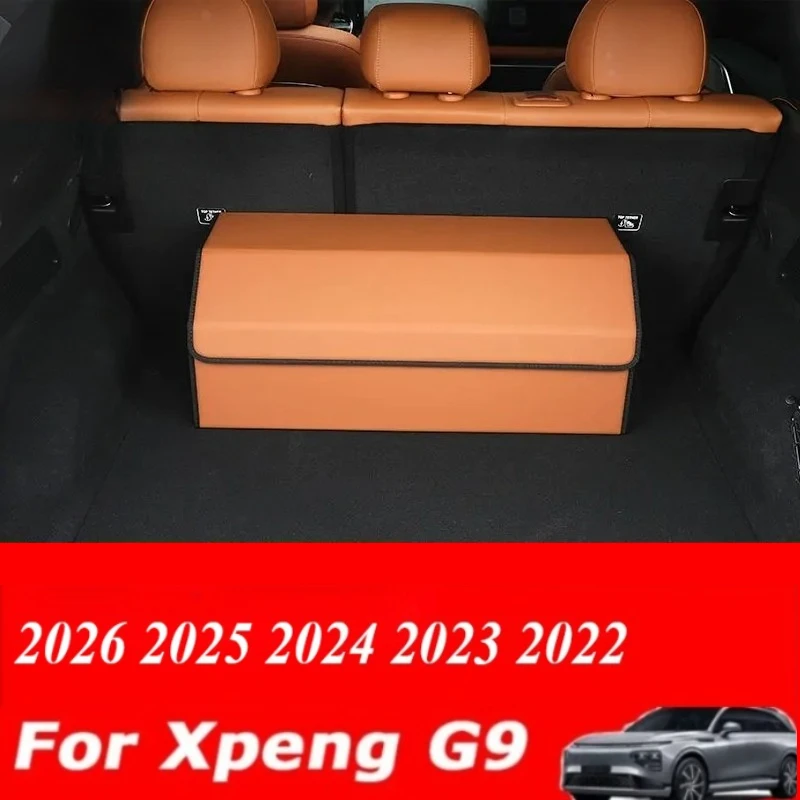 

Ящик для хранения багажника автомобиля, задний багажник, органайзер для груза, задние стойки, аксессуары для внутреннего хранения для Xpeng G9 2026 2025 2024 2023 2022