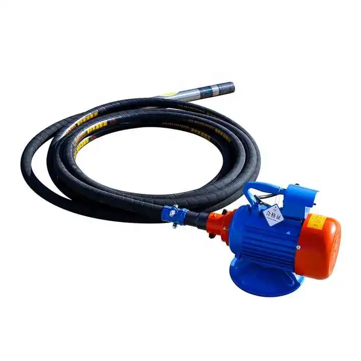 High Efficiency 220V Electric Portable Concrete Vibrator Compact Cement Insertion Core Motor Rod for Construction