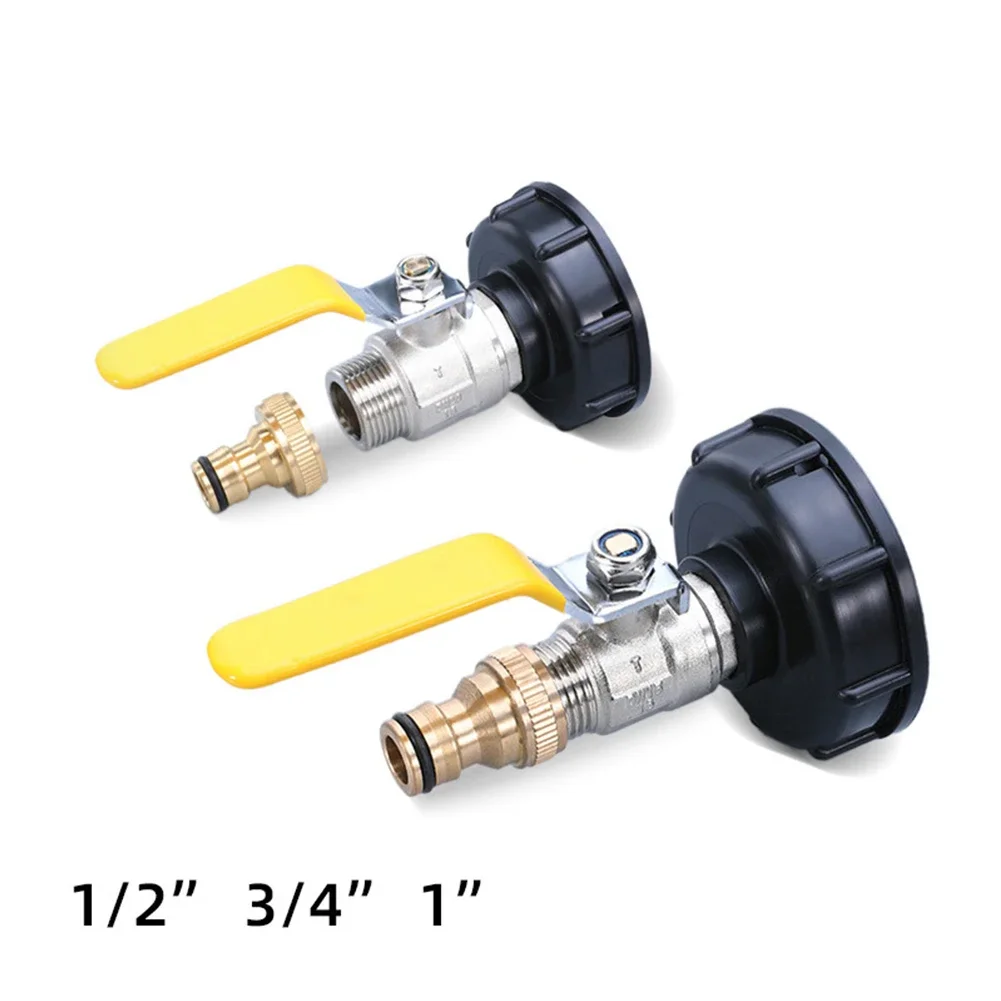 

1pc Valve Outlet Tap Rain Butt 3/4" Brass IBC Ball Valve IBC Tanks Water Tank Accessories Power Tools Spare Parts