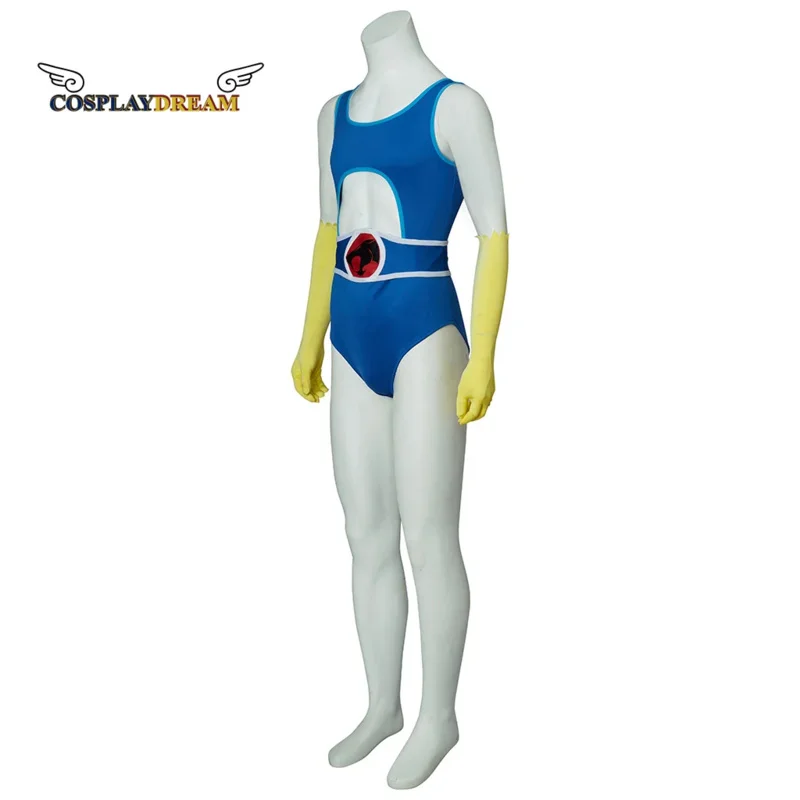 Lion-O Cosplay Costumes Thundercats Superhero Zentai Tight Suit Bodysuit Adults Halloween Cosplay Outfit Jumpsuit