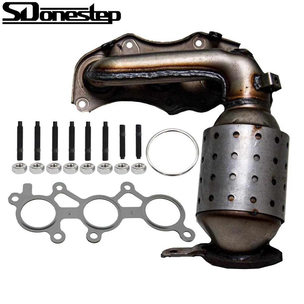 Front LH Exhaust Manifold w/Catalytic Converter for Rx350 Highlander Rav4 Sienna