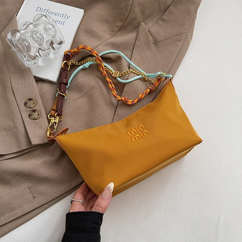 

Luxury Imperial Line Women Tote Bag Vintage Leather Crossbody Bag High End Shoulder