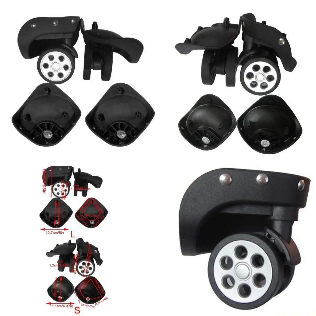 

X90D 1 пара A79 Чемодан Универсальный поворотный колесный запасной аксессуар для ремонта