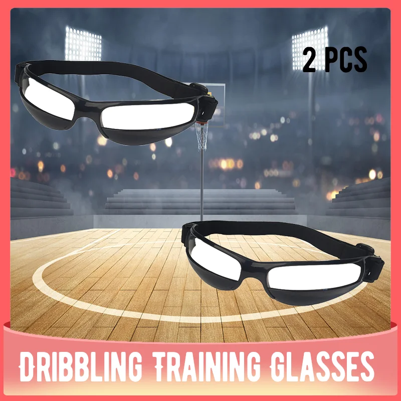 

2 pcs Dribble Spectacles Basketball Training Aid Eyewear Heads Up Dribbling Glasses Training Glasses Basketball Team Training