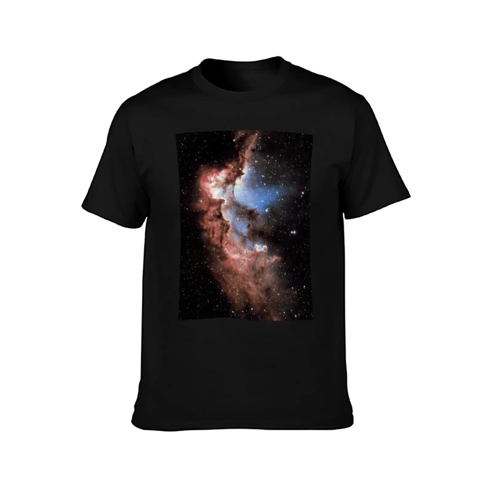 Wizard Nebula (no text only pic) T-Shirt Fashion Print Casual Short Sleeve