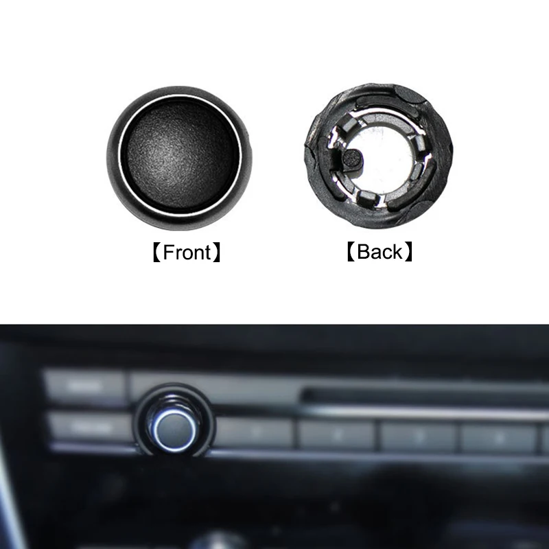 

Car Radio Switch Volume Knob CD Machine Switch Button For BMW F10 F11 F18 F07 F01 F02 5/7 Series F15 X5 Auto Accessories