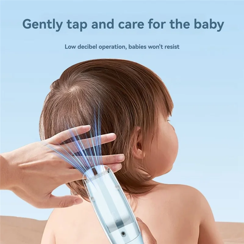 B83B-مجموعة ماكينة حلاقة الأطفال فائقة الهدوء لقص شعر الأطفال وحلاقة وتشذيب شعر الأطفال B