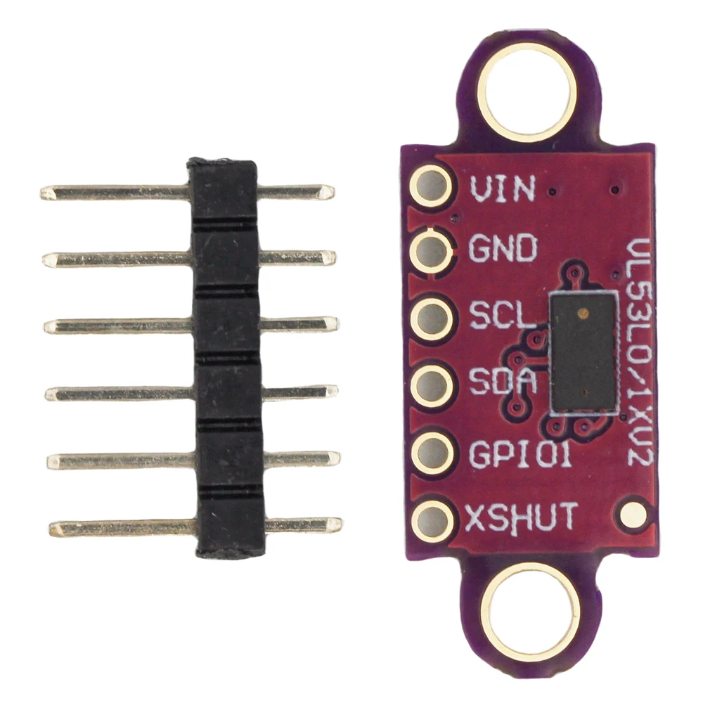 VL53L0X GY-VL53L0XV2 Time-of-Flight (ToF) Laser Distance Ranging Sensor Module for Arduino Breakout 940nm I2C IIC 25MM*10.7MM