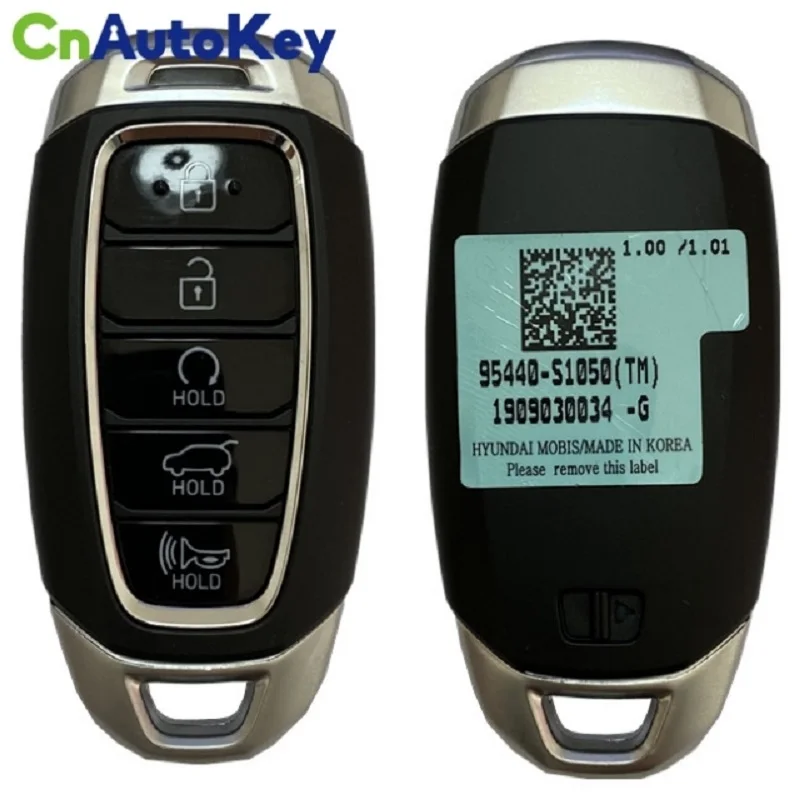 CN020168 Part Number 95440-S1050 Keyless Go For Hyundai Santa Fe 2019+ Smart Key 5 Buttons 433MHz