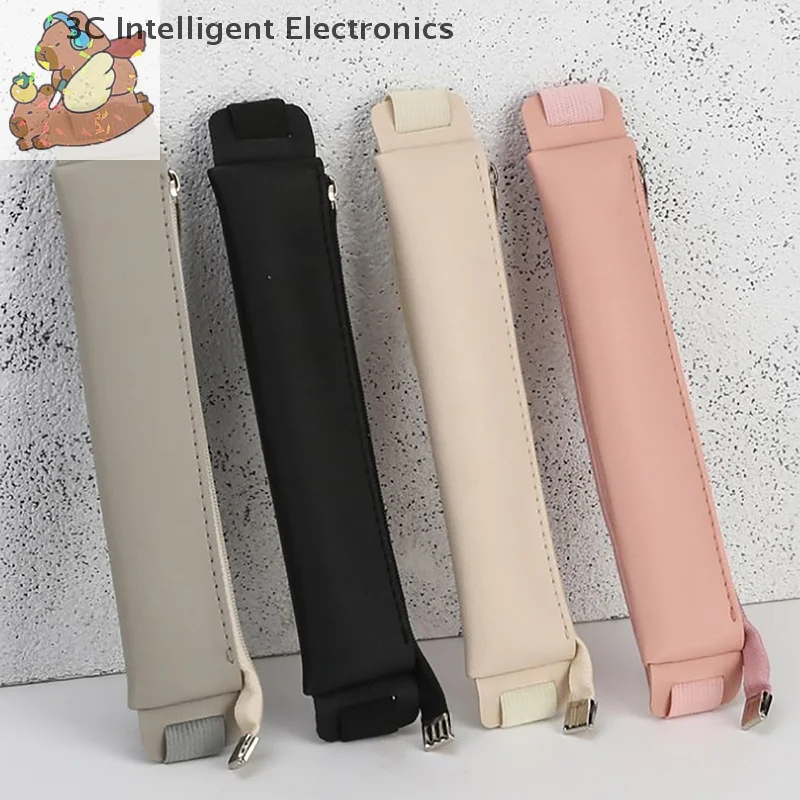 

Pu Leather Elastic Buckle Pencil Case Notebook Pen Bag Touch Screen Pen Cover