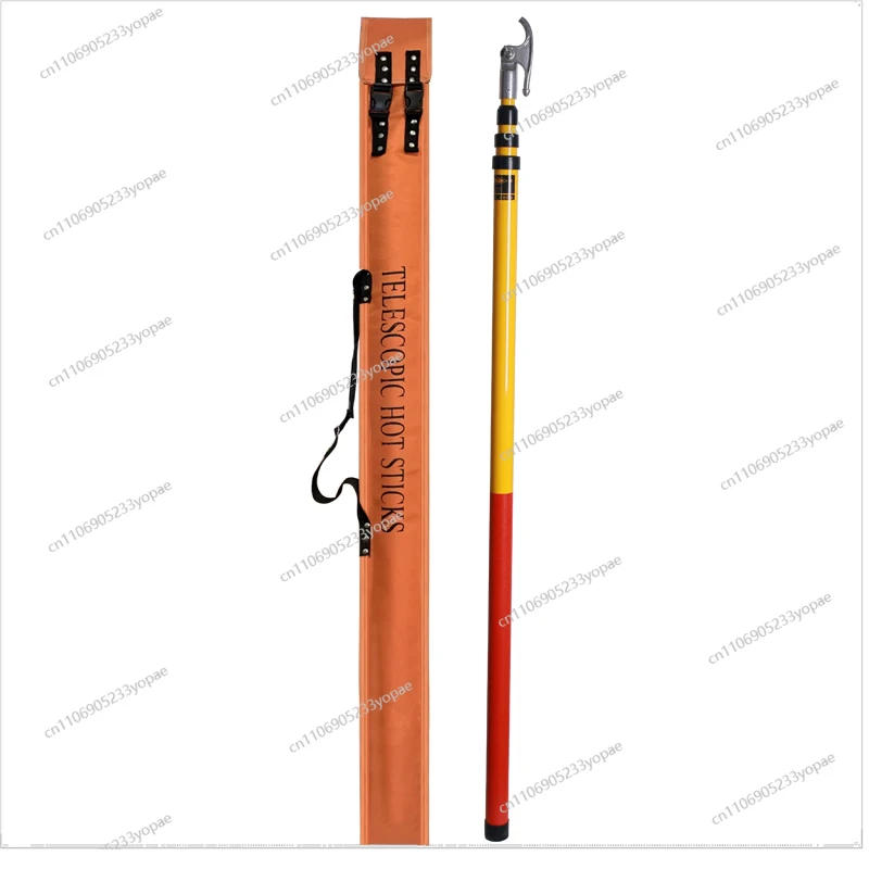 For Telescopic Brake Rod 10kv High Voltage Gram Rod 35kv Electrical Insulated Lever Electric Pick Rod
