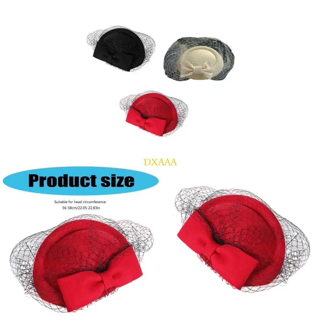 

DXAA Elegant Fascinator Floral Clip Handmade Fascinator Accessories for Women Ladies