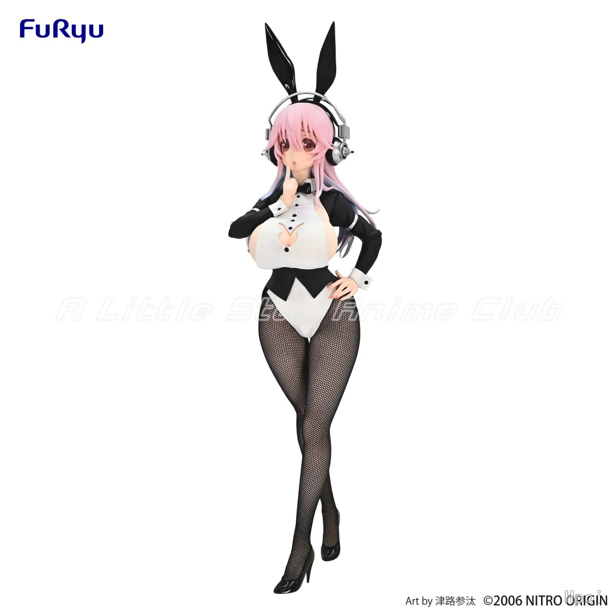 FuRyu BiCute Bunnies Figure SUPER SONICO New Bunny Girl Toys Model Gift Collection view 4
