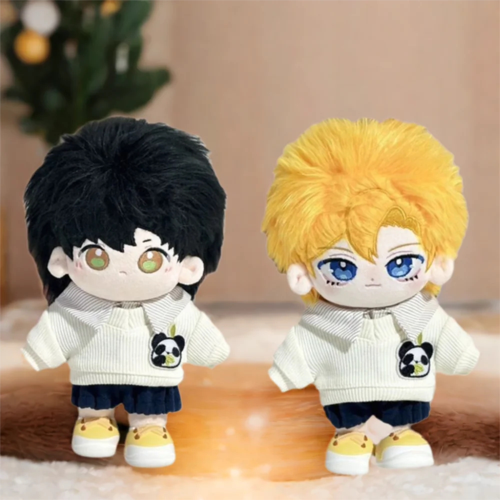 

Hoodie 20cm Cotton Doll Clothes Multi Color Panda Series Cotton Doll Outfit Dress Mini Collection 20cm Doll Flower Dress