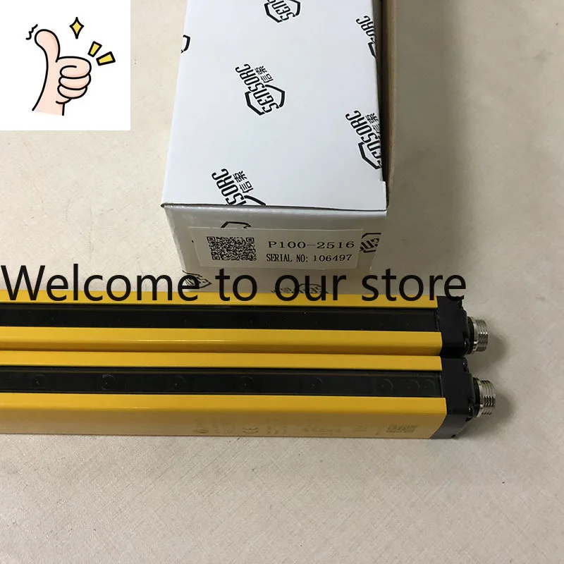 

Original And Genuine Shanghai Xinsuo SENSORC P100-2516 Light Curtain Sensor, Fake One Penalty Ten