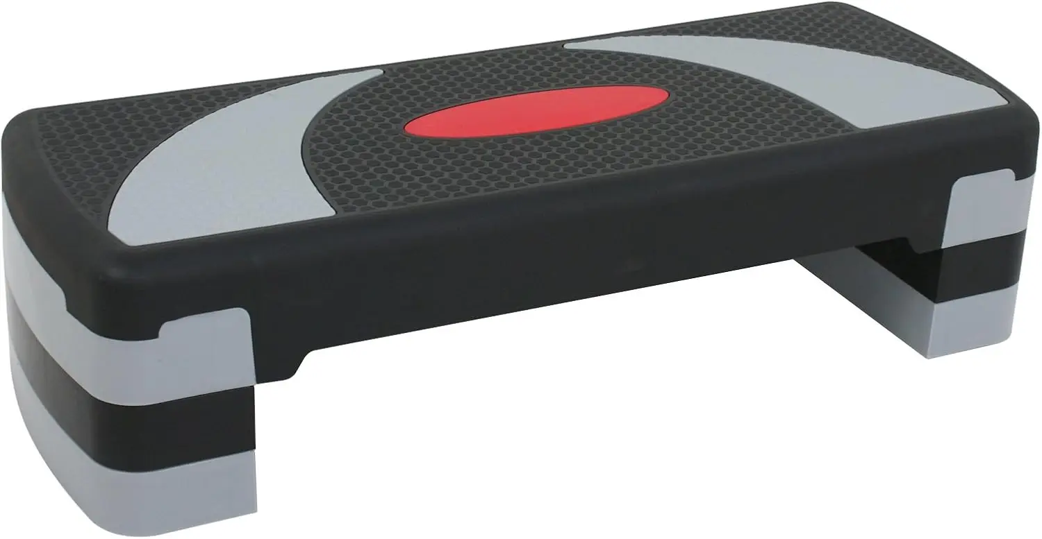 

Adjustable Aerobic Step Platform with Stable Risers, 31-Inch Home Gym Fitness Equipment for Safe Workouts