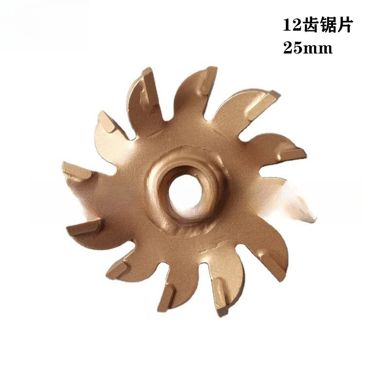 

Water and electricity installation dust-free concrete wall wall 12-tooth slotting machine 20mm25mm35mm blade saw blade head