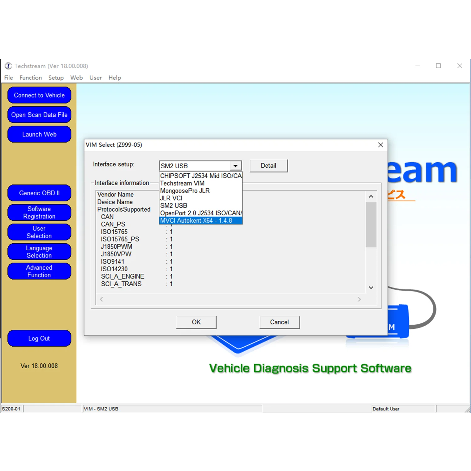 V160 JLR Pro for Volvo 2014D for Toyota TIS Techstream 18.00.008 OBD2 Scanner Support JLR V160 SDD PRO Better Than MINI VCI