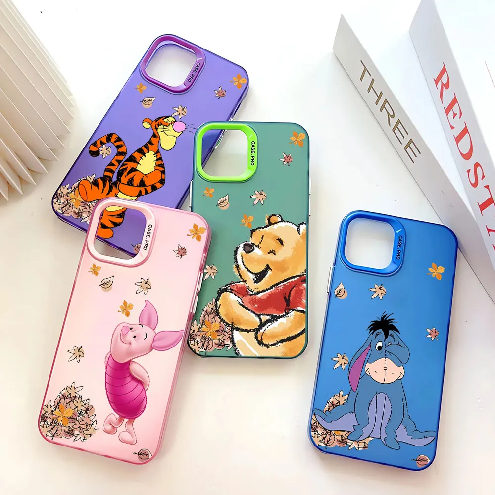 Soft Phone Case for Samsung Galaxy A03s A05 A50 A31 A02 A21s A52s A20s A03 Core A20 A51 A30 A71 Disney Winnie the Pooh Cover