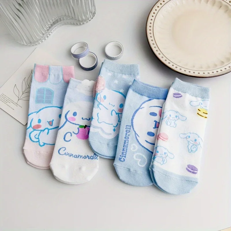 

Puppy Socks Japanese New CartoonSocks Female Cute Korean Version of Female ShipSocks CombedCottonSocks