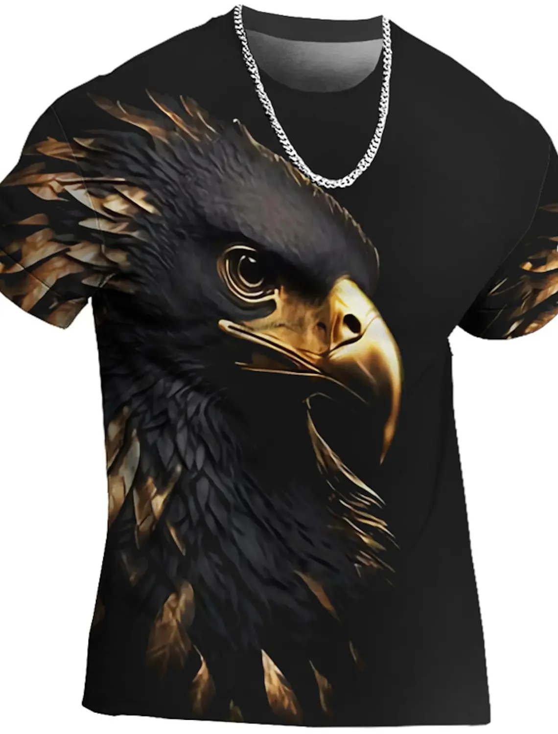 

Graphics T-Shirt For Men 3D Print Tees Animal Camisetas Pattern Short Sleeve Tops Summer Casual Men's Clothing