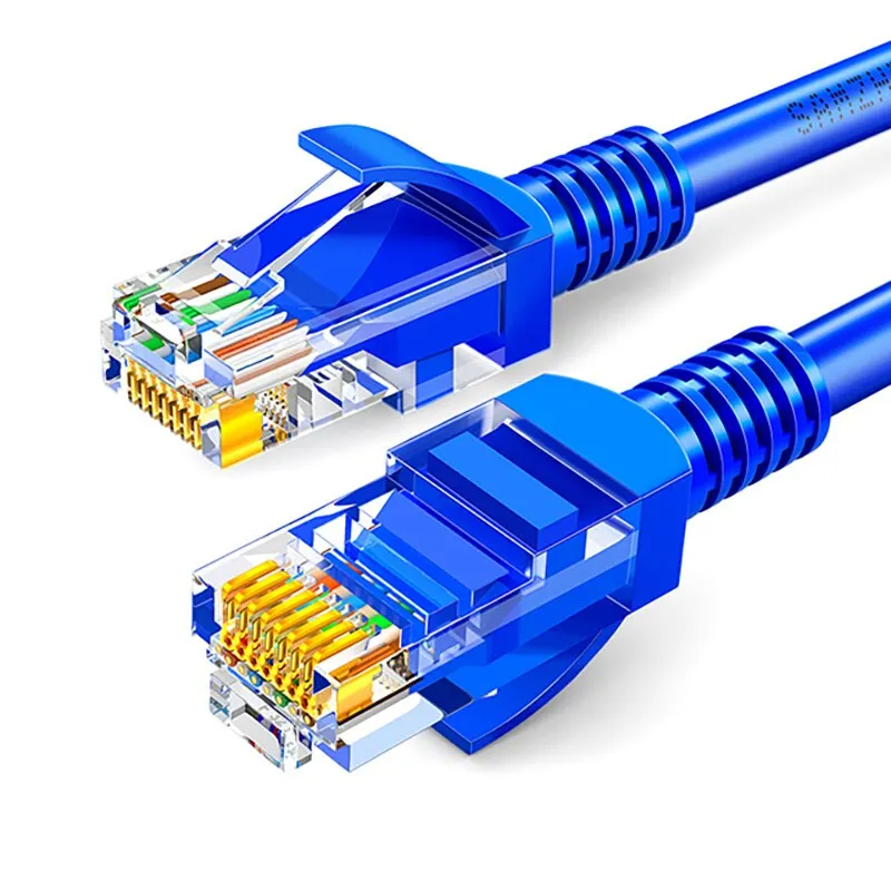 RJ45 Connector Network Ethernet Extender Extension Cat 5 Channel UTP 4Pairs 24AWG Patch Cable Cat5 Patch Cord Cable Accessories