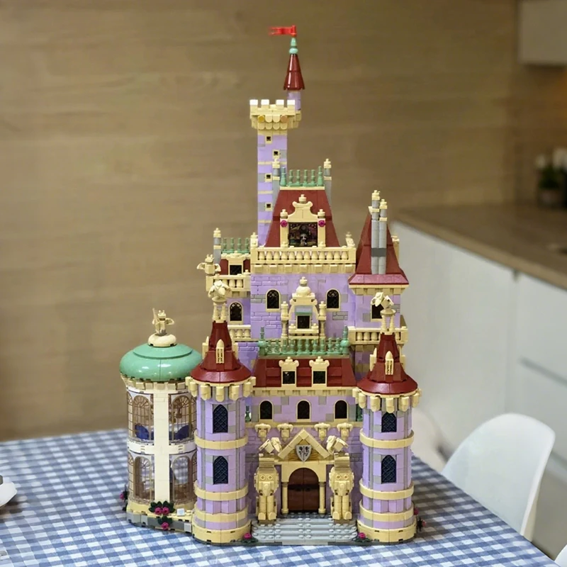 جديد 2916 قطعة كتل قلعة الجمال لعبة رومانسية تجميع نموذج ديكور المنزل Moc 43263 الكبار للفتيات هدية عيد ميلاد لعبة لطيفة نموذج