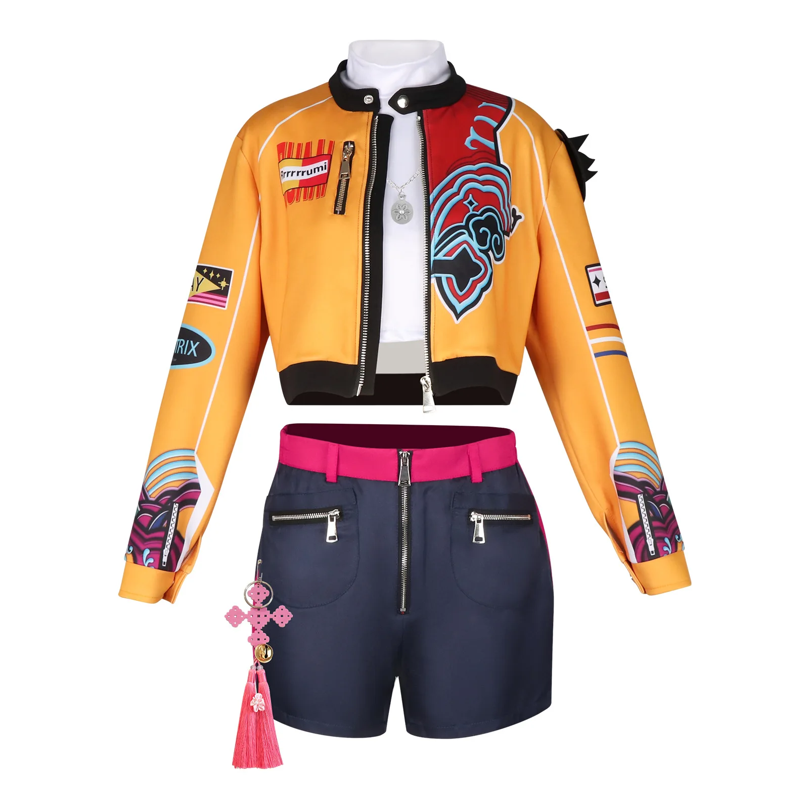 

Cosplay Group Stage Cosplay Print Pattern Uniform Halloween Party Sexy Outfit For Woman