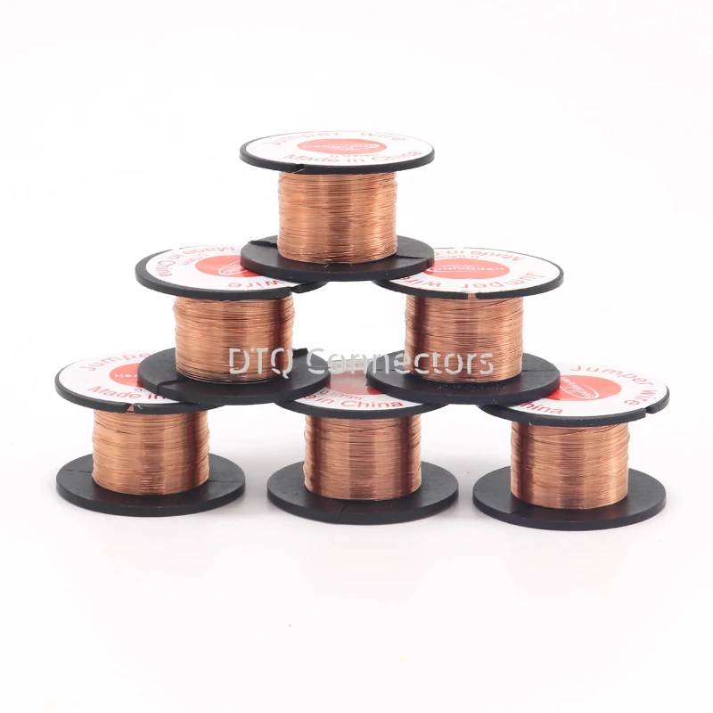 0.1mm PCB Link Wire Copper Soldering Wire Maintenance Jump Line PCB Welding Mobile Phone Computer Repair Tools