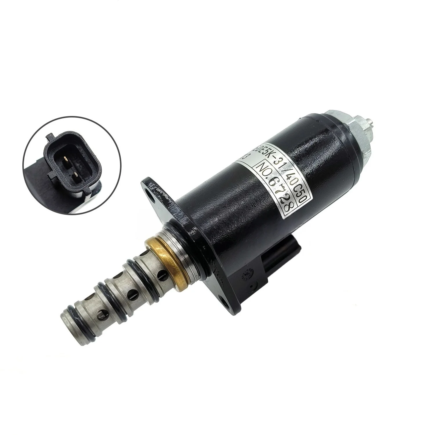 

Подходит для экскаватора Kobelco 200, пропорциональный электромагнитный клапан второй скорости стрелы KDRDE5K-31/40C50-213 YN35V00049F1