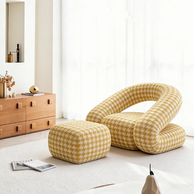 

Modern simple lazy sofa single styling chair bedroom casual sofa chair