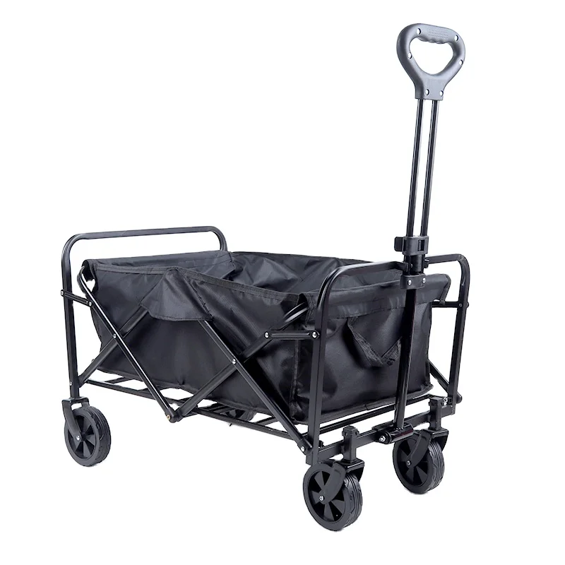 

Outdoor camping truck Portable trolley Foldable folding truck Multi-purpose vehicle 5 inch bearing Rubber wheels No brakes