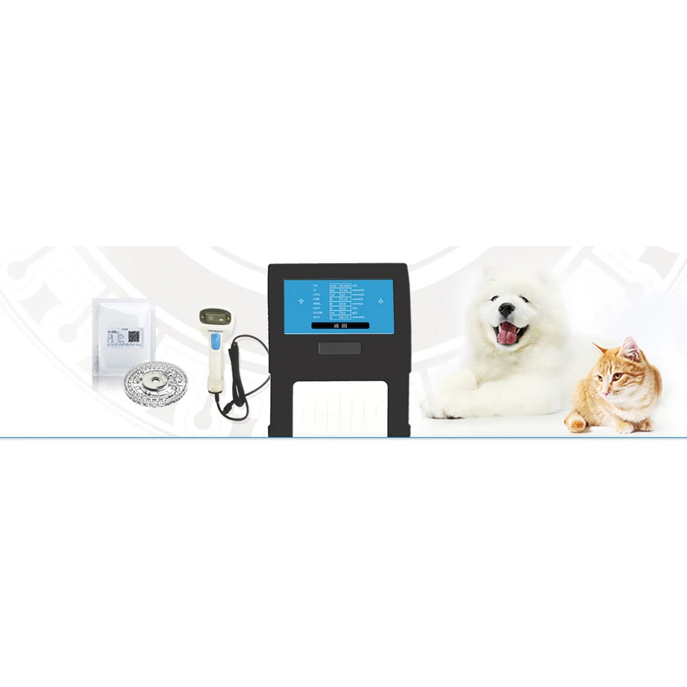 Pet Hospital Professional Dry Chemistry Analyzer Dry Hematology Analyzer Veterinary Automatic Biochemical Analyzer