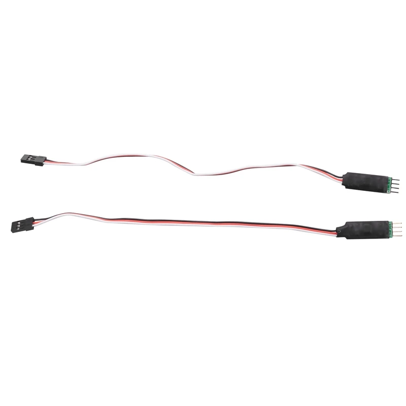 2 pz 3CH 3 canali LED lampada pannello interruttore di controllo della luce per 1/10 1/8 RC modello di auto HSP TAMIYA Axial SCX10 Traxxas Trx4